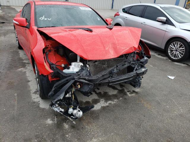 KMHHU6KJ4DU110298 - 2013 HYUNDAI GENESIS CO RED photo 9