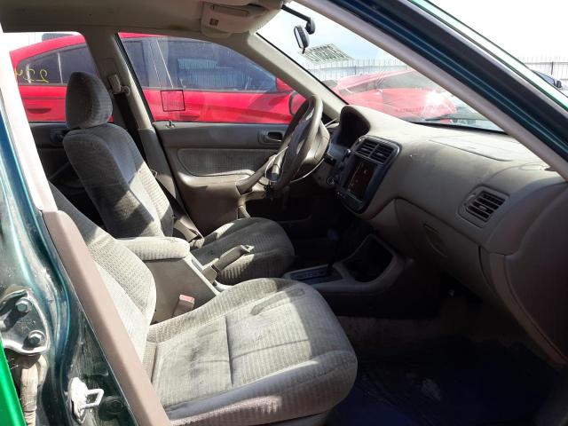 2HGEJ6618XH563603 - 1999 HONDA CIVIC BASE GREEN photo 5
