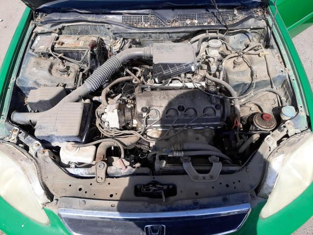 2HGEJ6618XH563603 - 1999 HONDA CIVIC BASE GREEN photo 7