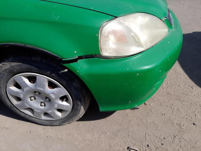 2HGEJ6618XH563603 - 1999 HONDA CIVIC BASE GREEN photo 9