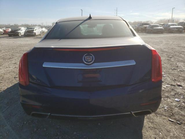 1G6AR5S31E0143869 - 2014 CADILLAC CTS LUXURY BLUE photo 6