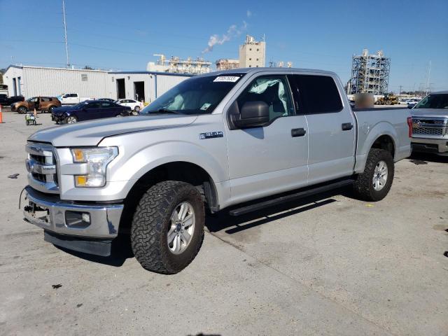 1FTEW1CF1HKD74997 - 2017 FORD F150 SUPER SILVER photo 1