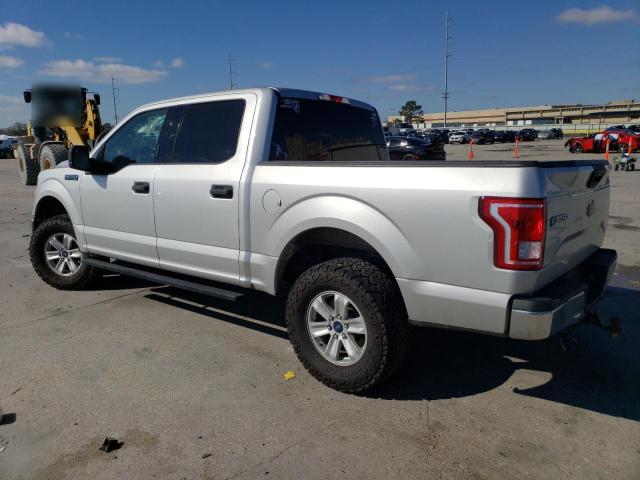 1FTEW1CF1HKD74997 - 2017 FORD F150 SUPER SILVER photo 2