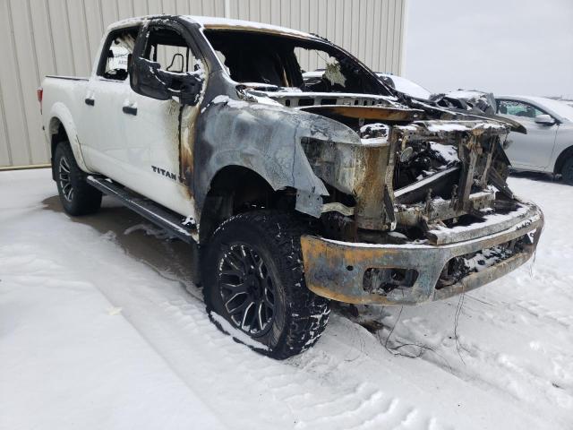 1N6AA1E53JN540830 - 2018 NISSAN TITAN SV WHITE photo 1