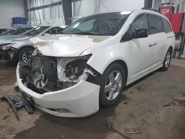 5FNRL5H97CB028589 - 2012 HONDA ODYSSEY TO WHITE photo 2