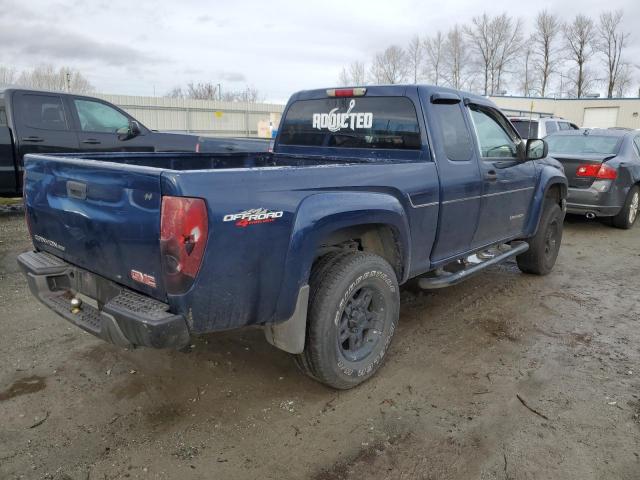 1GTDT196548130238 - 2004 GMC CANYON BLUE photo 3