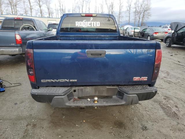 1GTDT196548130238 - 2004 GMC CANYON BLUE photo 6
