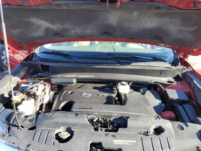 5N1AR2MM2FC615784 - 2015 NISSAN PATHFINDER RED photo 12