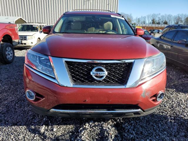 5N1AR2MM2FC615784 - 2015 NISSAN PATHFINDER RED photo 5