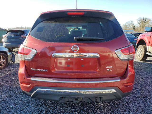 5N1AR2MM2FC615784 - 2015 NISSAN PATHFINDER RED photo 6