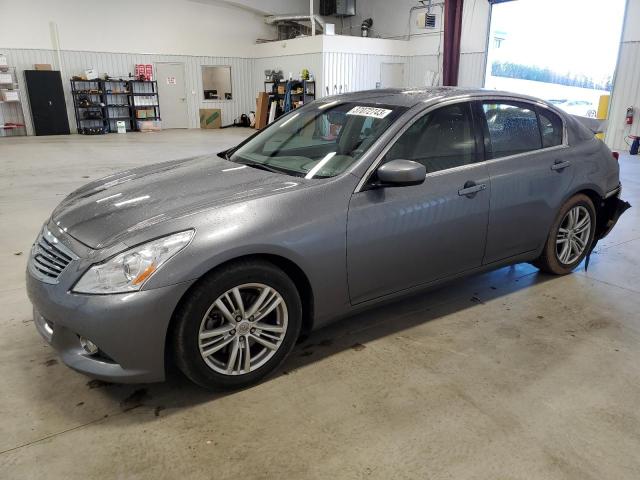 JN1CV6AP4CM622534 - 2012 INFINITI G37 GRAY photo 1