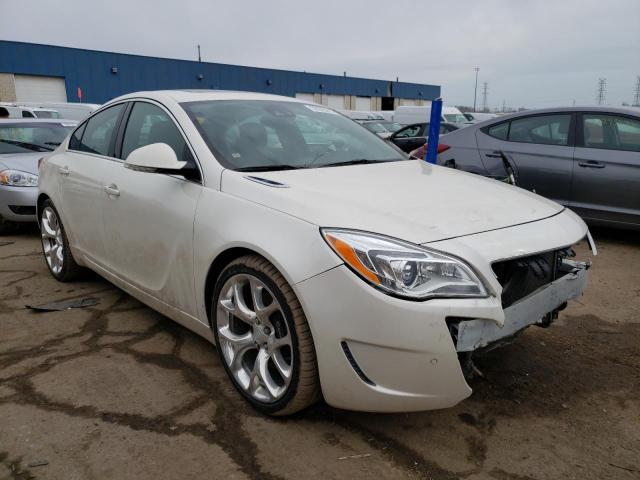2G4GT5GX5F9139508 - 2015 BUICK REGAL GS WHITE photo 1