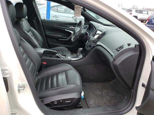 2G4GT5GX5F9139508 - 2015 BUICK REGAL GS WHITE photo 5