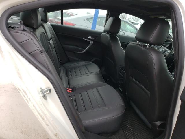 2G4GT5GX5F9139508 - 2015 BUICK REGAL GS WHITE photo 6