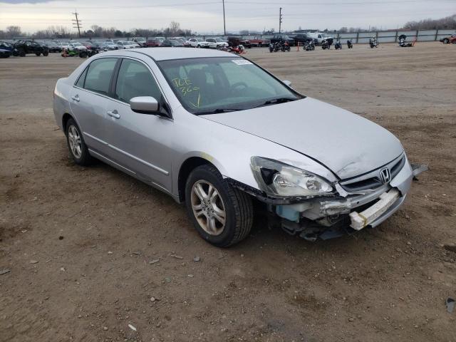 1HGCM563X7A000755 - 2007 HONDA ACCORD SE SILVER photo 1