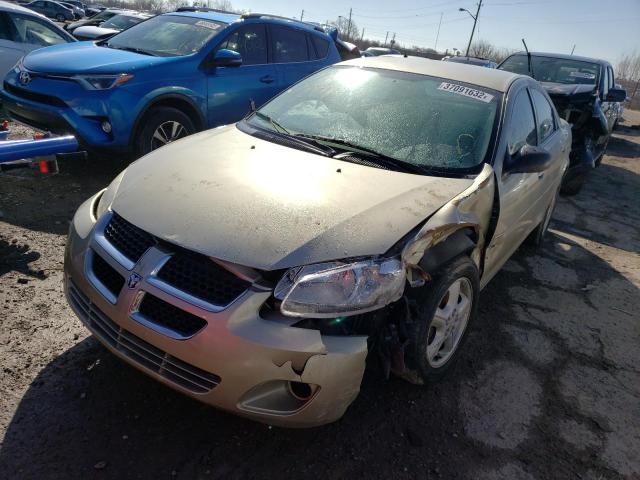 1B3EL46X36N133812 - 2006 DODGE STRATUS SX GOLD photo 2