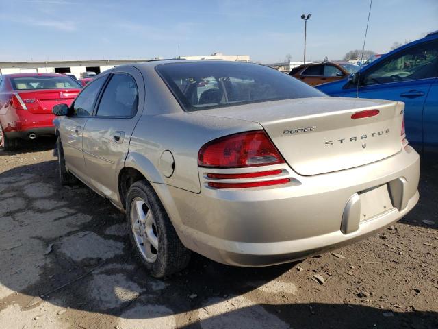 1B3EL46X36N133812 - 2006 DODGE STRATUS SX GOLD photo 3