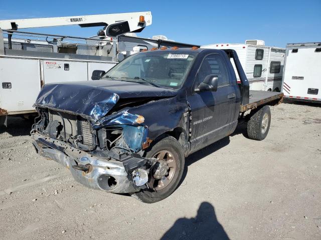 3D7KR26D76G213722 - 2006 DODGE RAM 2500 S BLUE photo 2