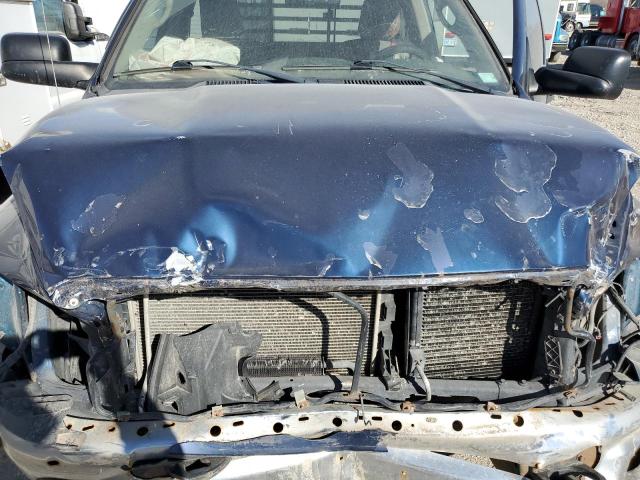 3D7KR26D76G213722 - 2006 DODGE RAM 2500 S BLUE photo 7