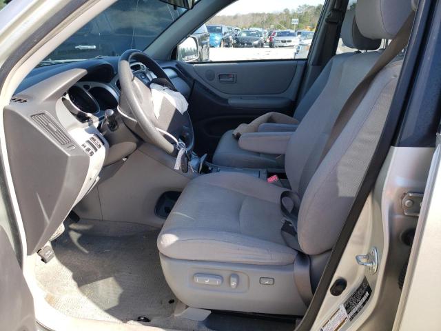JTEDP21A540037773 - 2004 TOYOTA HIGHLANDER فضي صورة 7