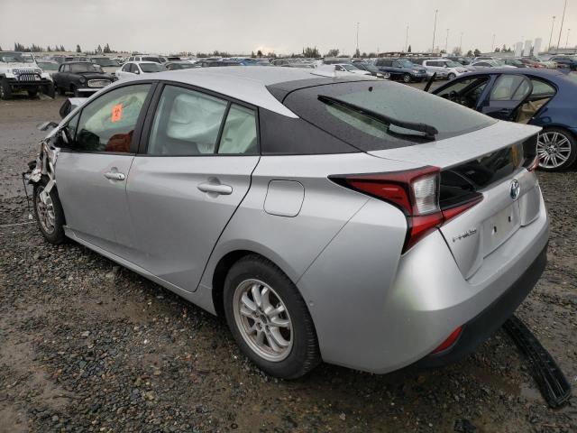 JTDKAMFU6M3142980 - 2021 TOYOTA PRIUS SPEC SILVER photo 2