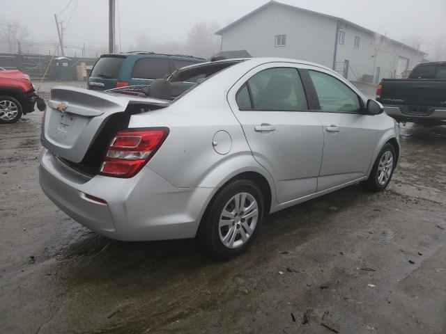 1G1JB5SH5H4148396 - 2017 CHEVROLET SONIC LS 银色 照片 3