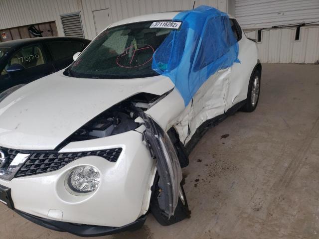 JN8AF5MV0GT654399 - 2016 NISSAN JUKE S WHITE photo 9