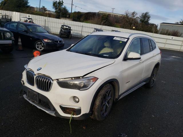 WBXHU7C3XJ5H44365 - 2018 BMW X1 SDRIVE2 WHITE photo 1