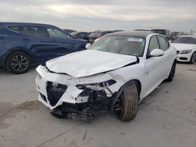 ZARFANBN9K7607169 - 2019 ALFA ROMEO GIULIA TI WHITE photo 2