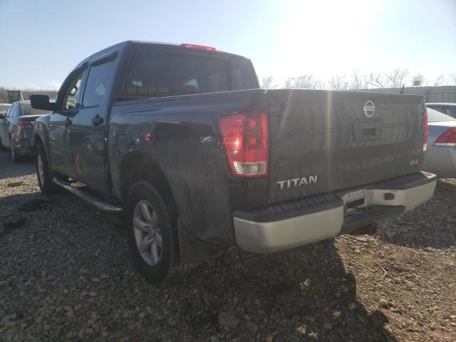 1N6AA0EJ9EN500698 - 2014 NISSAN TITAN S BLACK photo 3