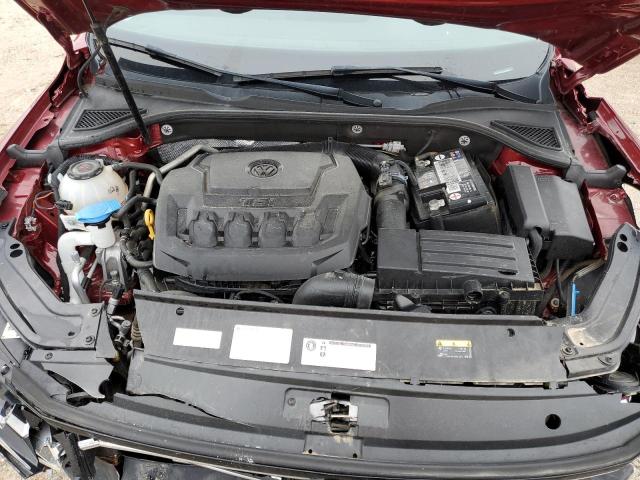 1VWLA7A36KC000577 - 2019 VOLKSWAGEN PASSAT WOL RED photo 11