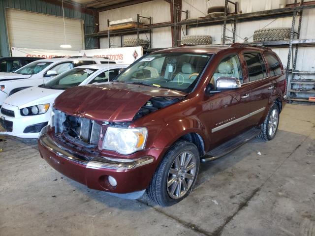 1A8HW58297F578862 - 2007 CHRYSLER ASPEN LIMI RED photo 2