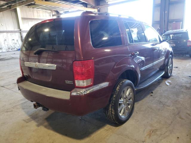 1A8HW58297F578862 - 2007 CHRYSLER ASPEN LIMI RED photo 4