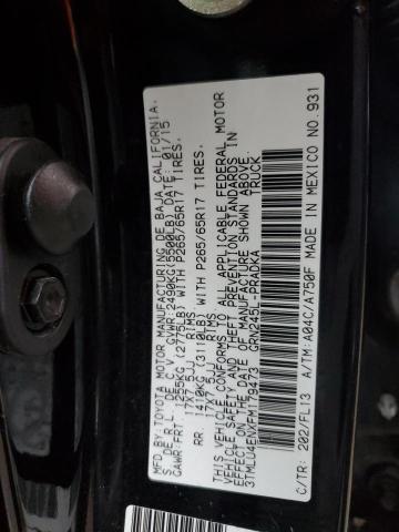 3TMLU4ENXFM179473 - 2015 TOYOTA TACOMA DOU 黑色 照片 12