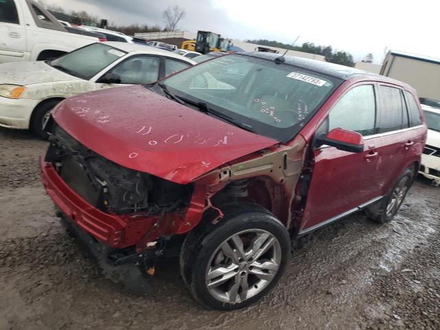 2FMDK3KC9DBB89381 - 2013 FORD EDGE LIMIT RED photo 1