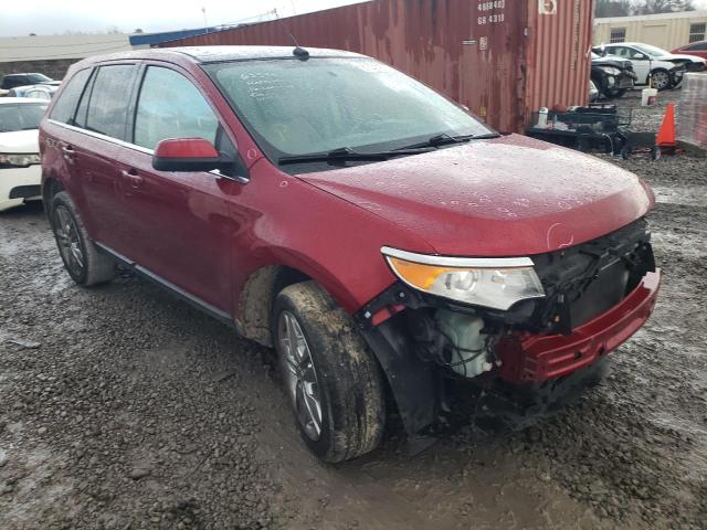 2FMDK3KC9DBB89381 - 2013 FORD EDGE LIMIT RED photo 4