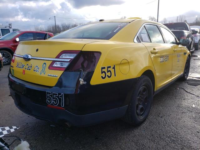 1FAHP2L81DG146776 - 2013 FORD TAURUS POL YELLOW photo 3