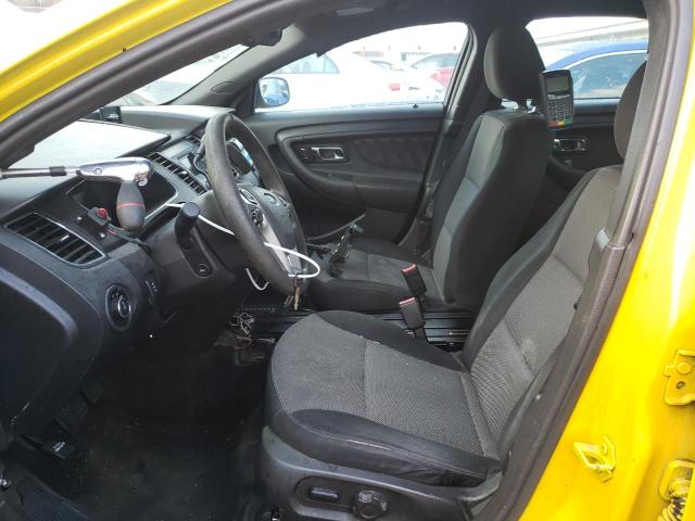 1FAHP2L81DG146776 - 2013 FORD TAURUS POL YELLOW photo 7