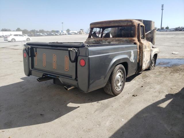 F10K7R11803 - 1957 FORD F100 GRAY photo 4