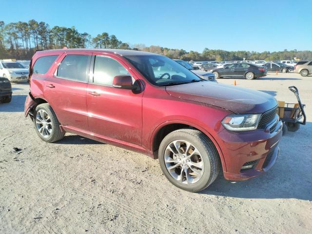 1C4RDJDG4LC348492 - 2020 DODGE DURANGO GT BURGUNDY photo 4