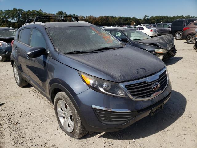 KNDPB3A2XD7393769 - 2013 KIA SPORTAGE B BLUE photo 1