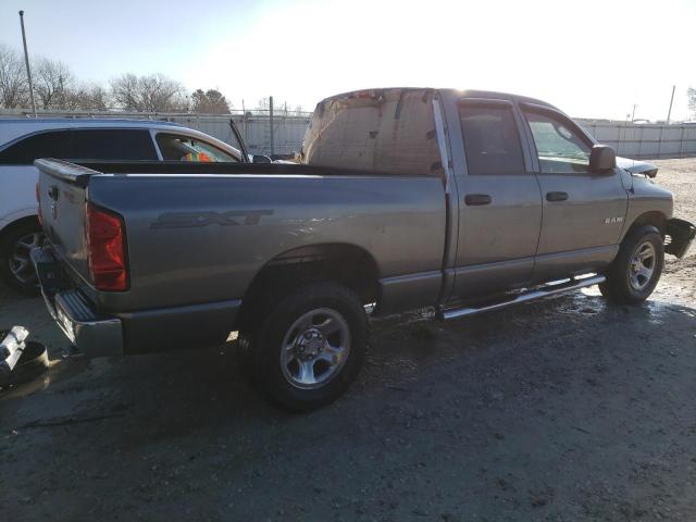 1D7HA18K18J155812 - 2008 DODGE RAM 1500 S GRAY photo 3