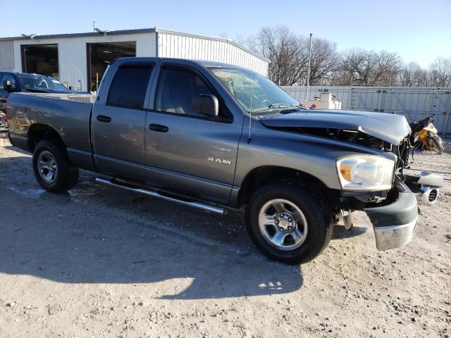 1D7HA18K18J155812 - 2008 DODGE RAM 1500 S GRAY photo 4