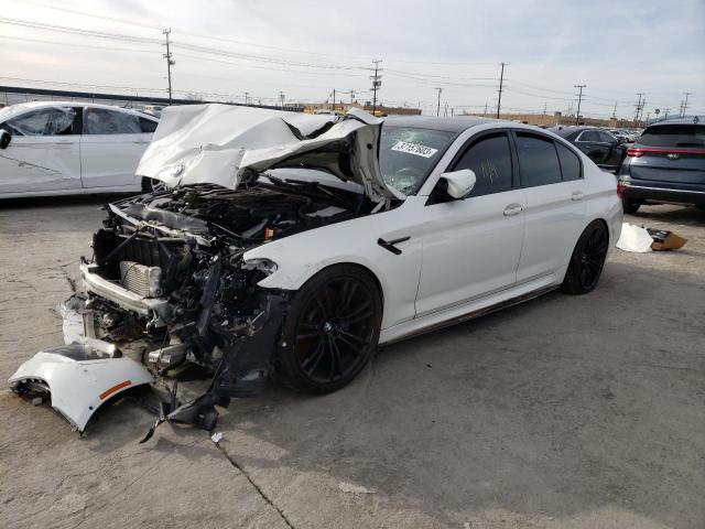 WBSJF0C57KB448374 - 2019 BMW M5 WHITE photo 1