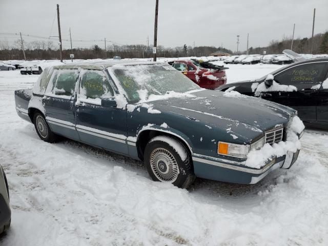 1G6CD53B1N4215515 - 1992 CADILLAC DEVILLE BLUE photo 4