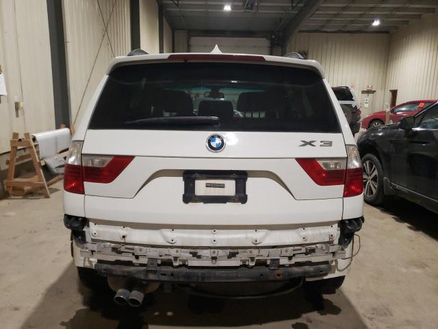 WBXPC7C47AWE54005 - 2010 BMW X3 XDRIVE2 WHITE photo 6