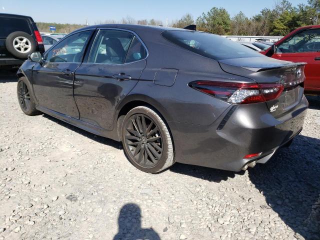 4T1K61AK7MU532286 - 2021 TOYOTA CAMRY XSE SILVER photo 3