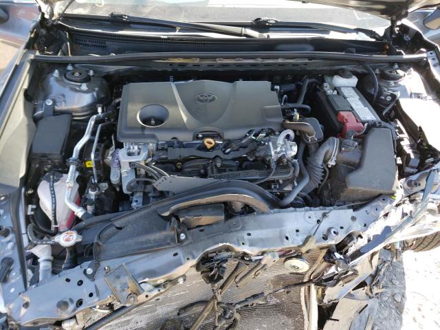 4T1K61AK7MU532286 - 2021 TOYOTA CAMRY XSE SILVER photo 7