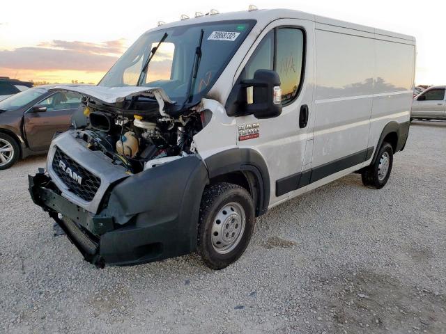 3C6TRVAG5KE565471 - 2019 RAM PROMASTER WHITE photo 2