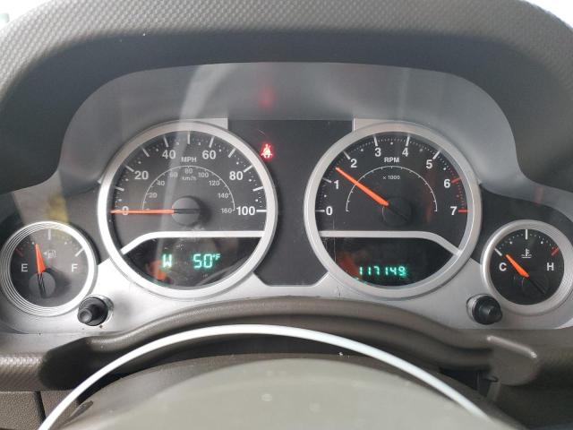 1J4FA54117L180096 - 2007 JEEP WRANGLER S MAROON photo 9